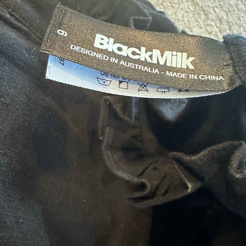 Blackmilk THE THRILL OF FRILL SHIRT DRESS - LIMITED - Picture 9 of 9